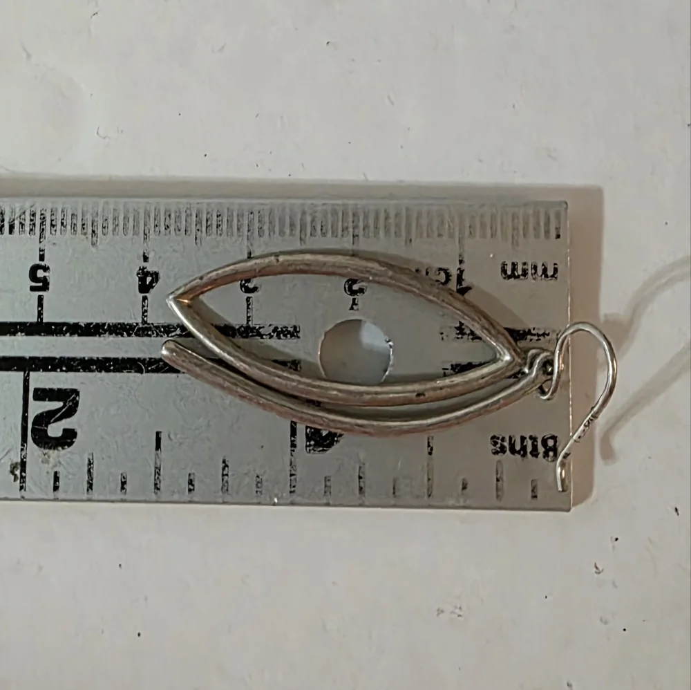 Vintage Sterling Silver .925 Dangle Earrings